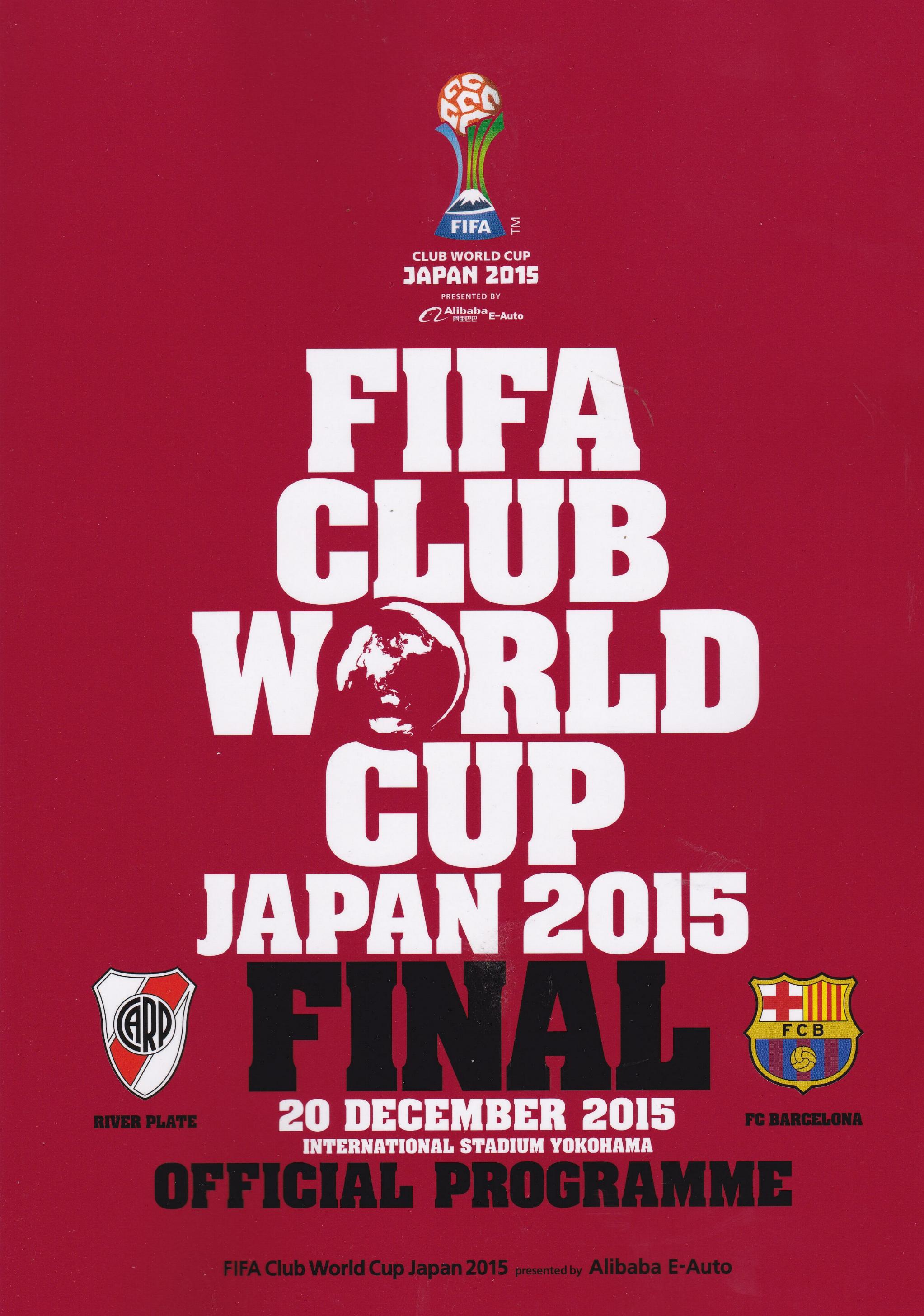 2015 FIFA CLUB WORLD CUP FINAL - BARCELONA v RIVER PLATE